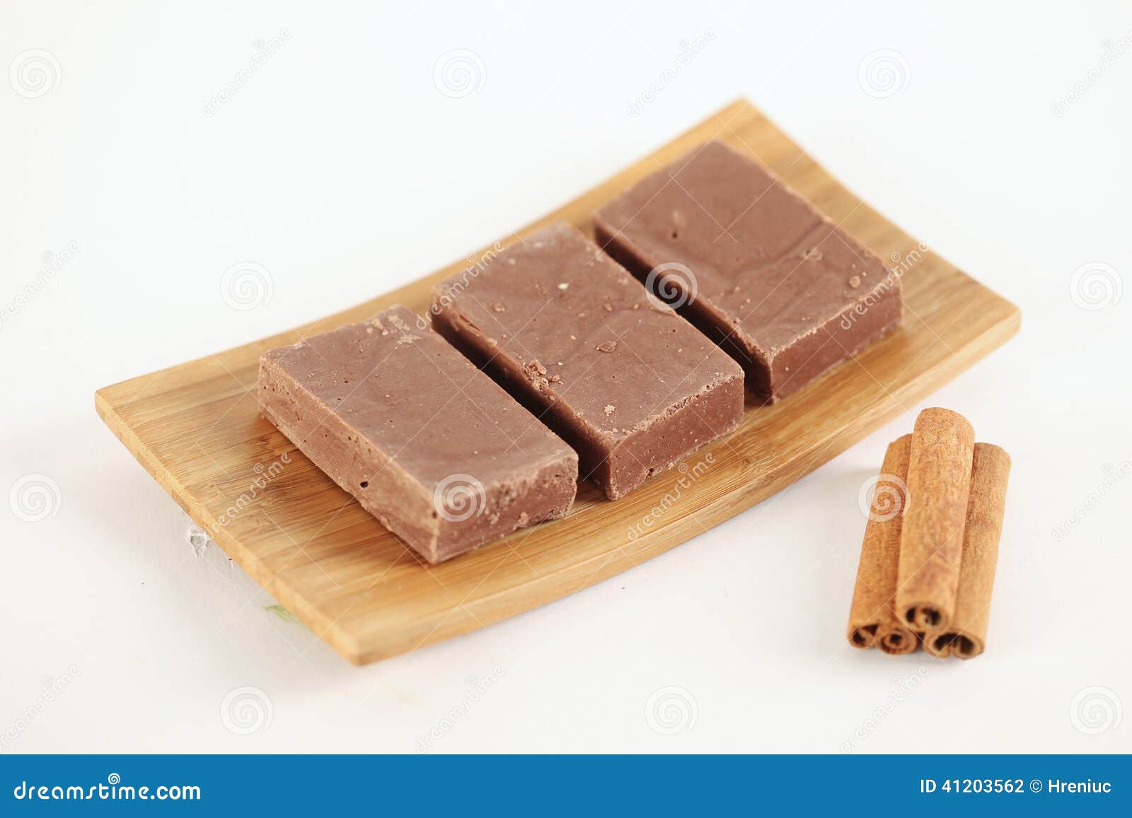Delicious Chocolate with Cinnamon Sticks on Plate Stock Photo Image