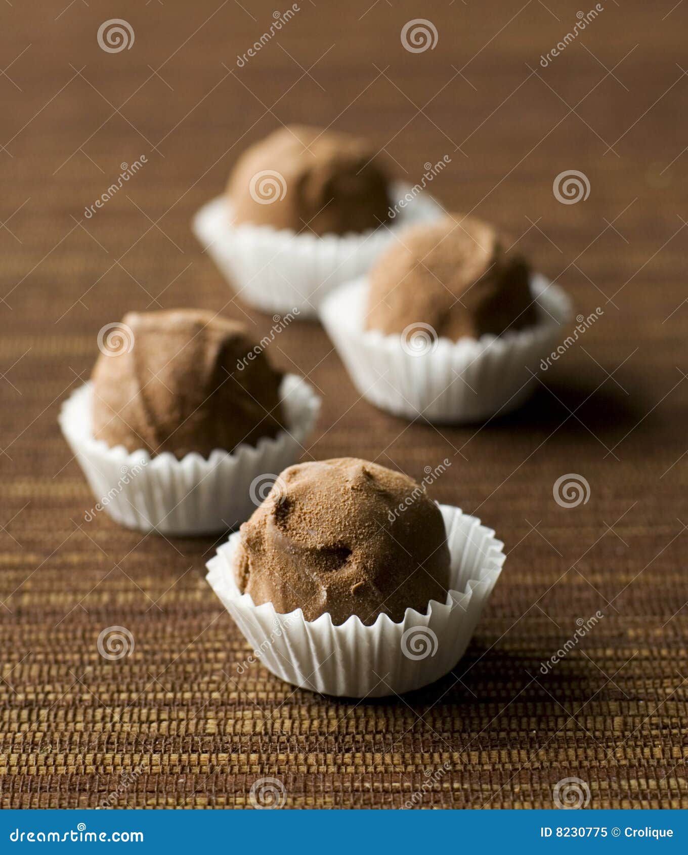 Delicious Chocolate Truffles Stock Image Image of delicious