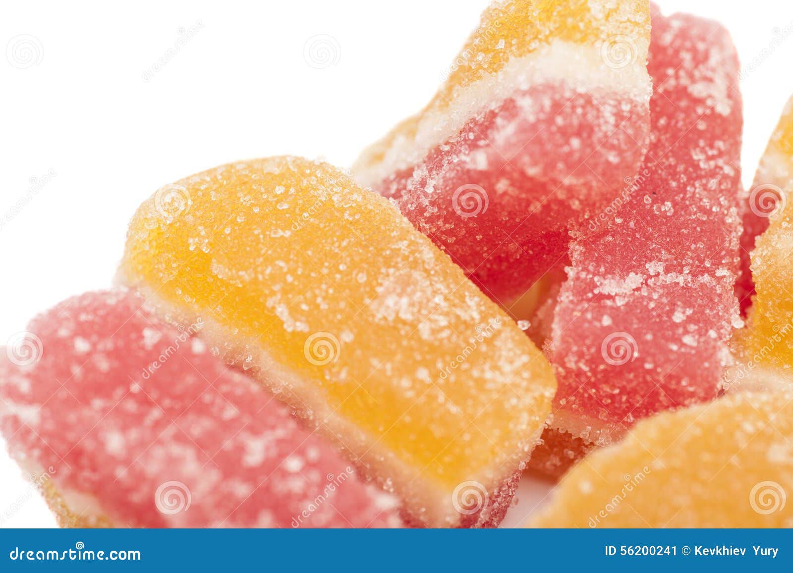 Delicious Colorful Marmalade Stock Image Image of isolated, gelatin 56200241