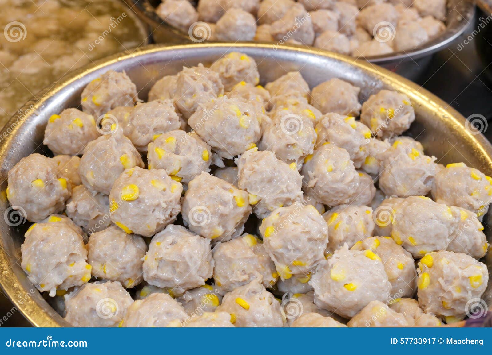 delicious corn meatballs