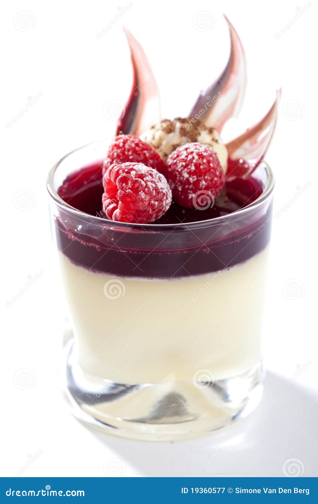 Delicious creamy dessert stock image. Image of cream - 19360577