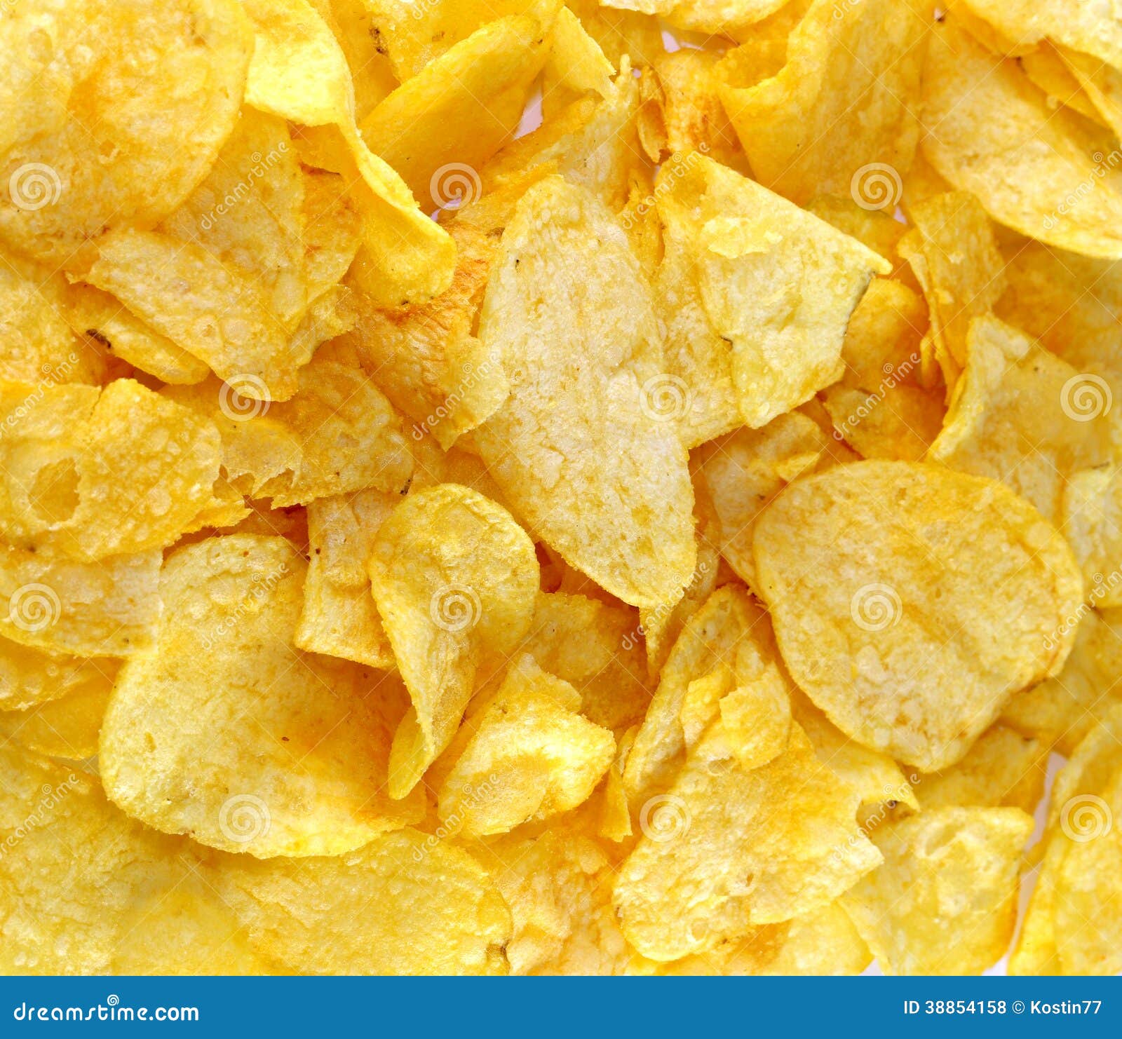 Delicious crispy chips stock photo. Image of nutrition 38854158