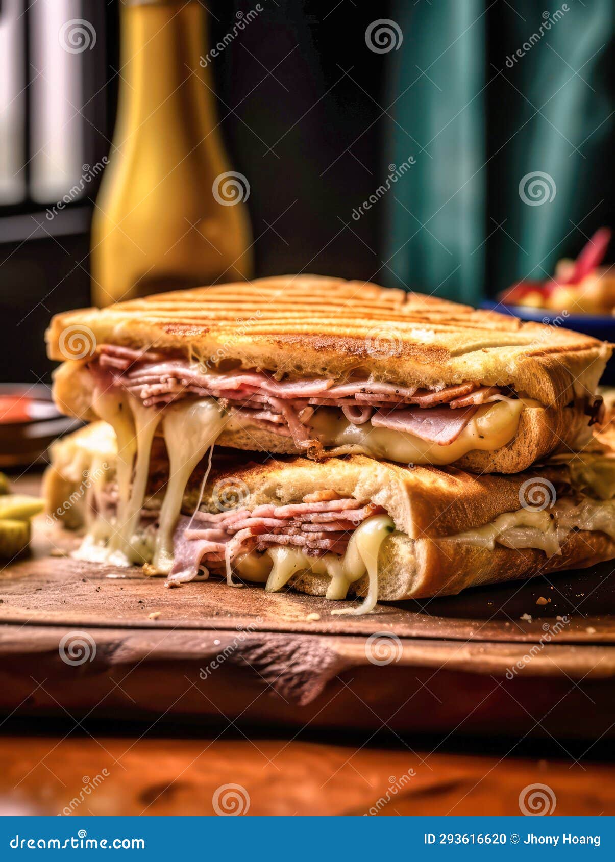 delicious cuban cubano sandwich