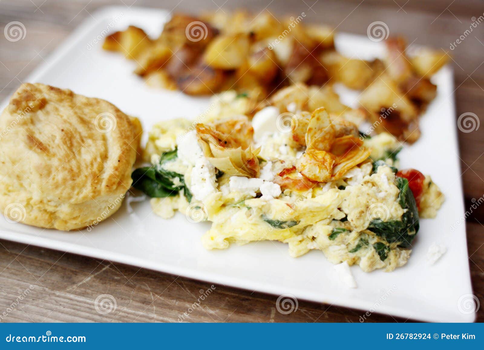 Delicious egg scramble stock photo. Image of gourmet 26782924