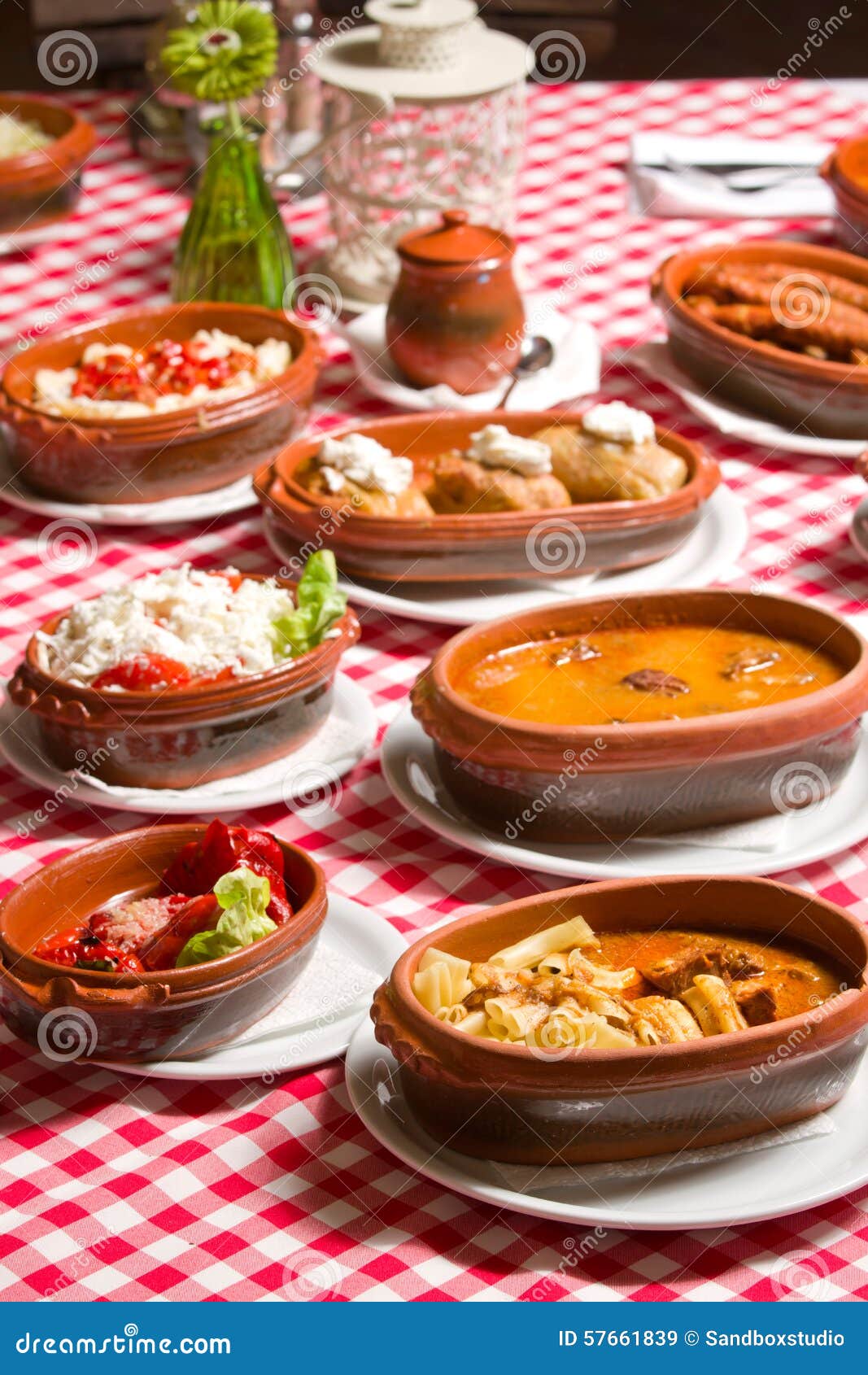 Delicious food setup stock image. Image of catered, food 57661839