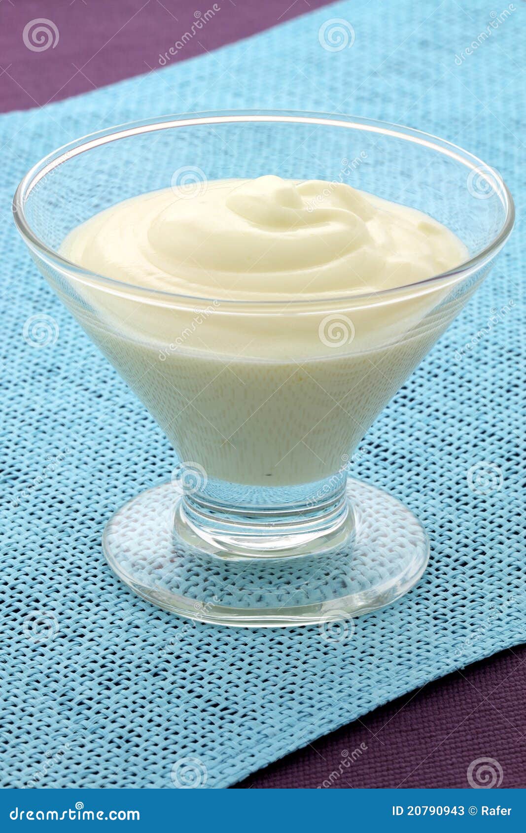 Delicious fresh yogurt stock image. Image of frogurt 20790943