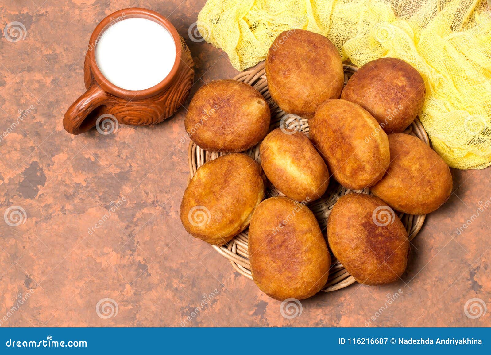 Delicious Fried Patties With Cottage Cheese Stock Image Image Of