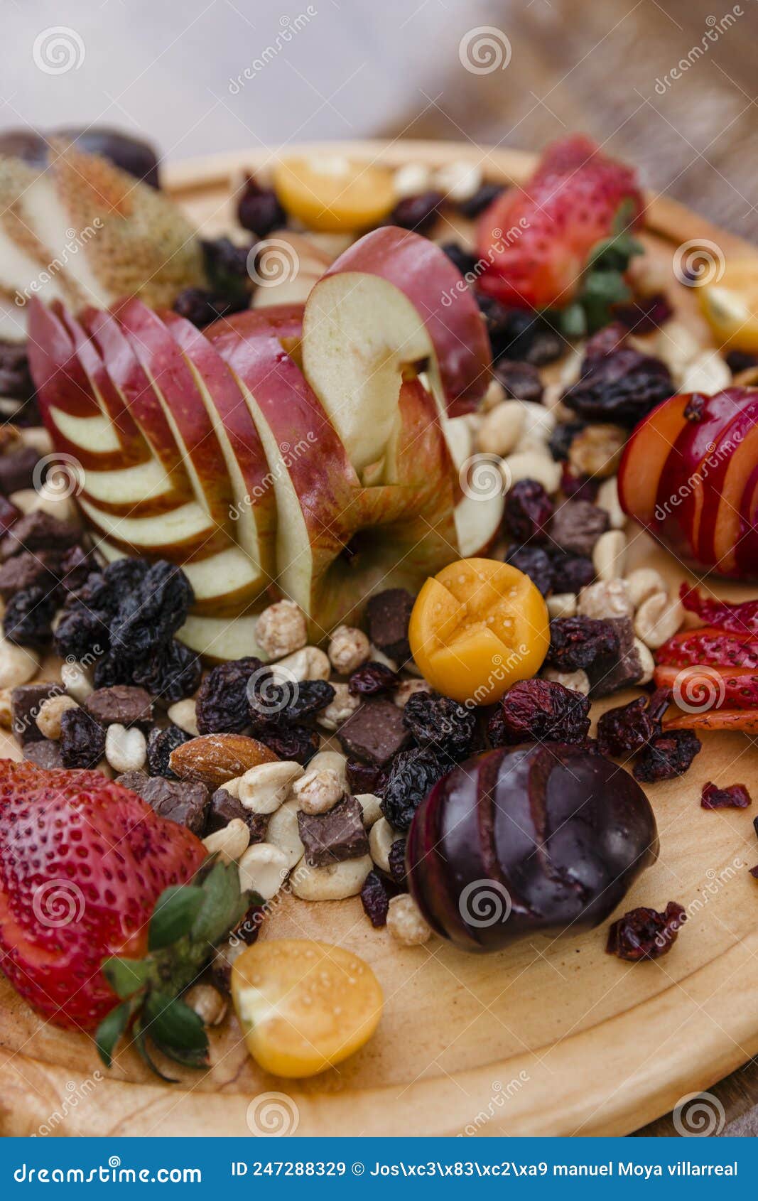 Delicious Fruit Bowl for Breakfast Stock Image Image of ripe, fruit