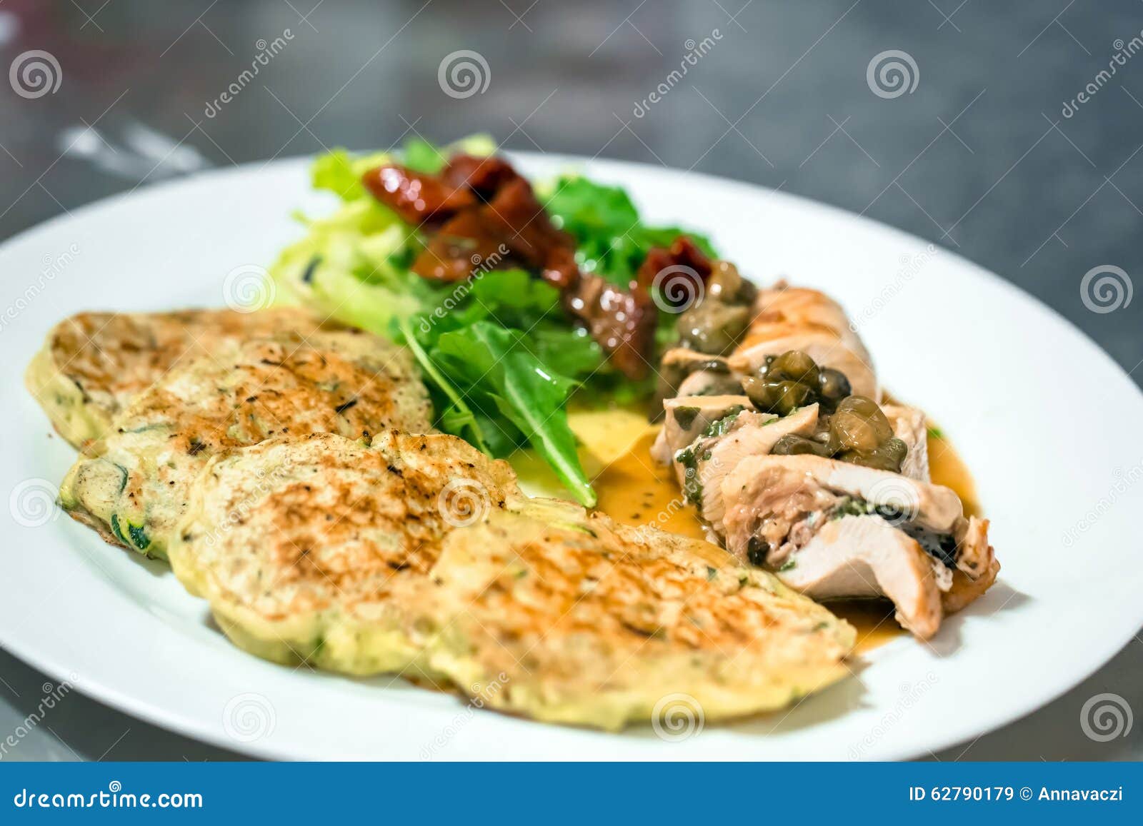 Delicious gourmet food stock image. Image of lunch, duck - 62790179