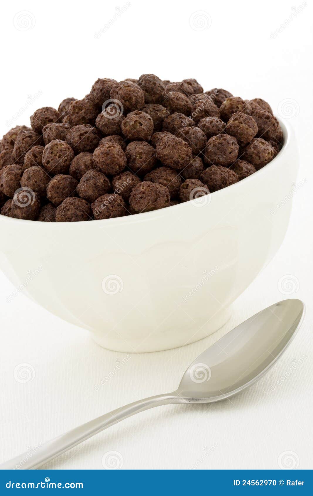 Delicious Healthy Chocolate Kids Cereal Stock Photo Image of bran, grain 24562970