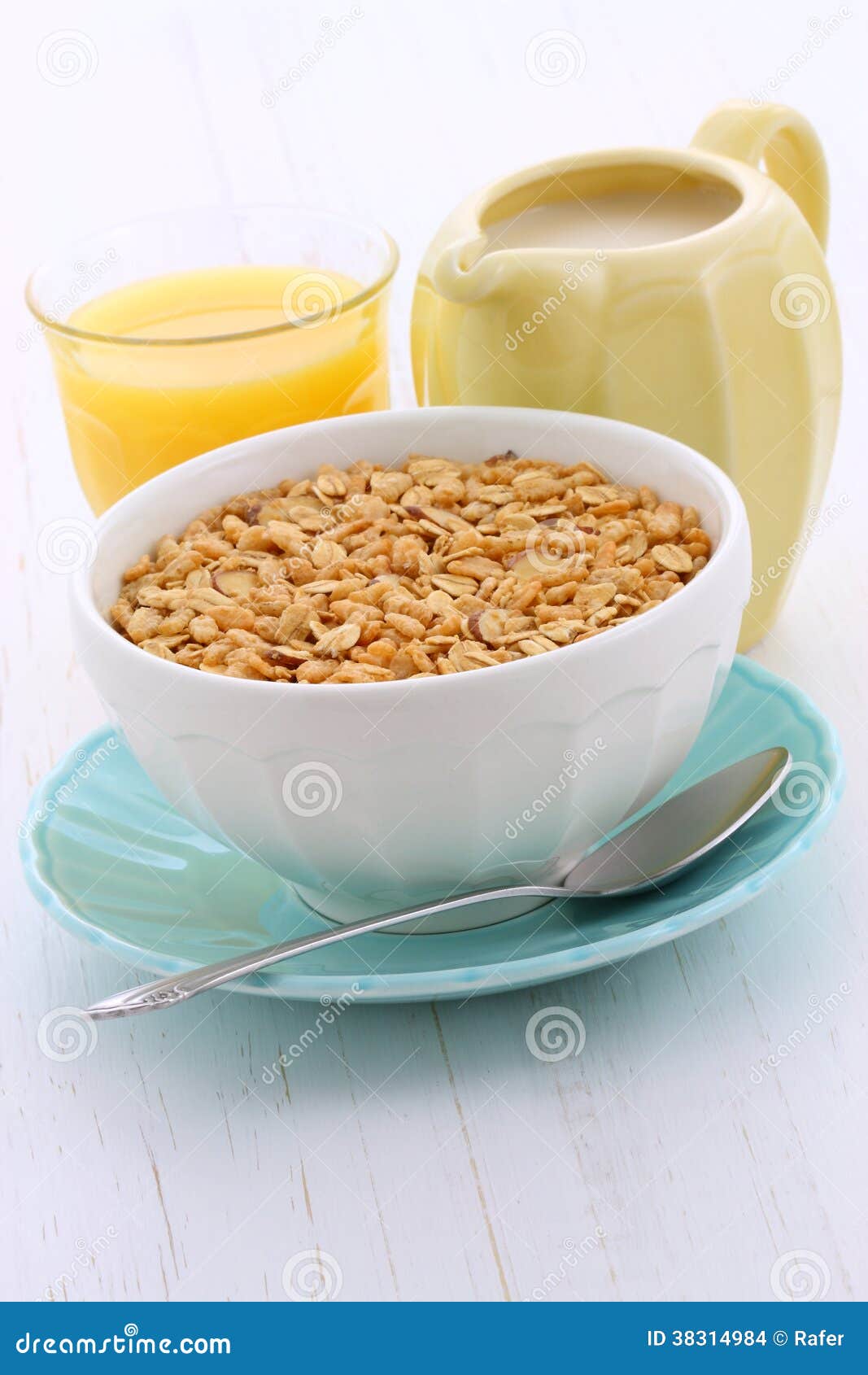 Delicious and Healthy Granola Cereal Stock Photo Image of food