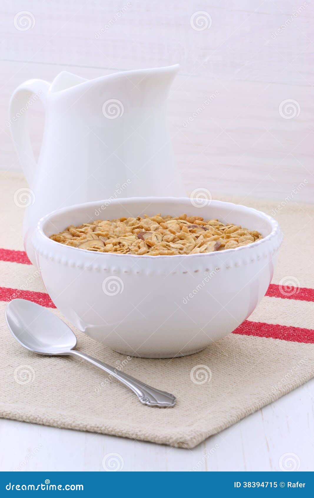Delicious and Healthy Granola Cereal Stock Image Image of fruit