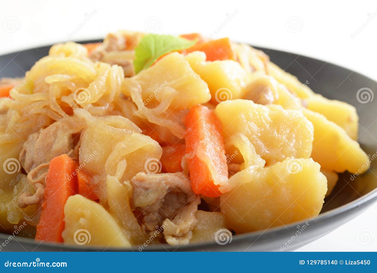 Japanese Meat and Potato Stew Stock Photo Image of carrot, nutrition