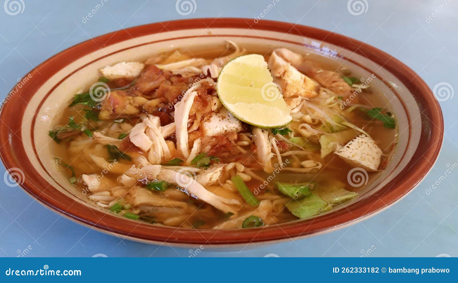 Delicious Jogjastyle Chicken Soup Stock Photo Image of chicken, meal