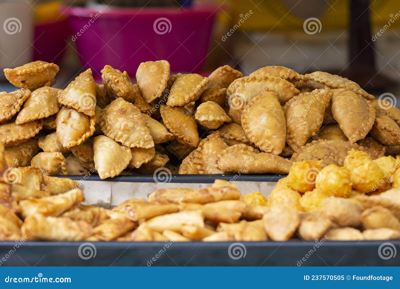 Malaysian Street Food in Kuala Lumpur Stock Image - Image of market