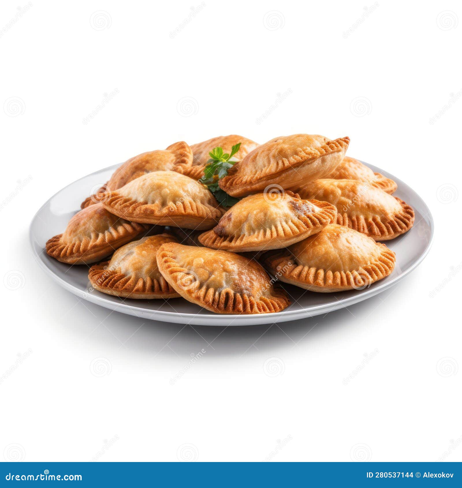 Delicious Meat Filling on a Plate High Resolution Image . Stock