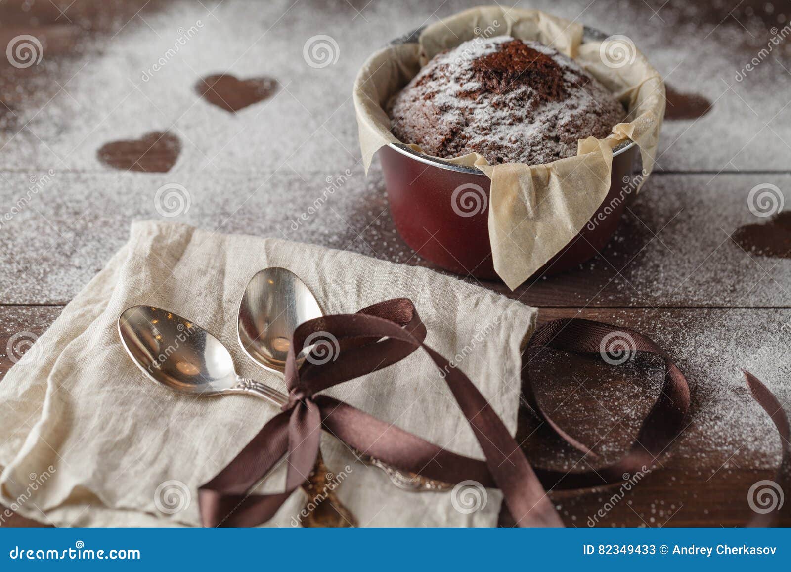 Delicious Mothers Day Chocolate Cupcakes Stock Image Image of happy