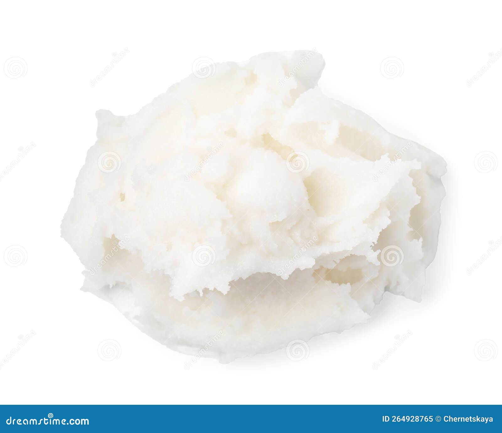 Delicious Natural Pork Lard Isolated on White Stock Image Image of