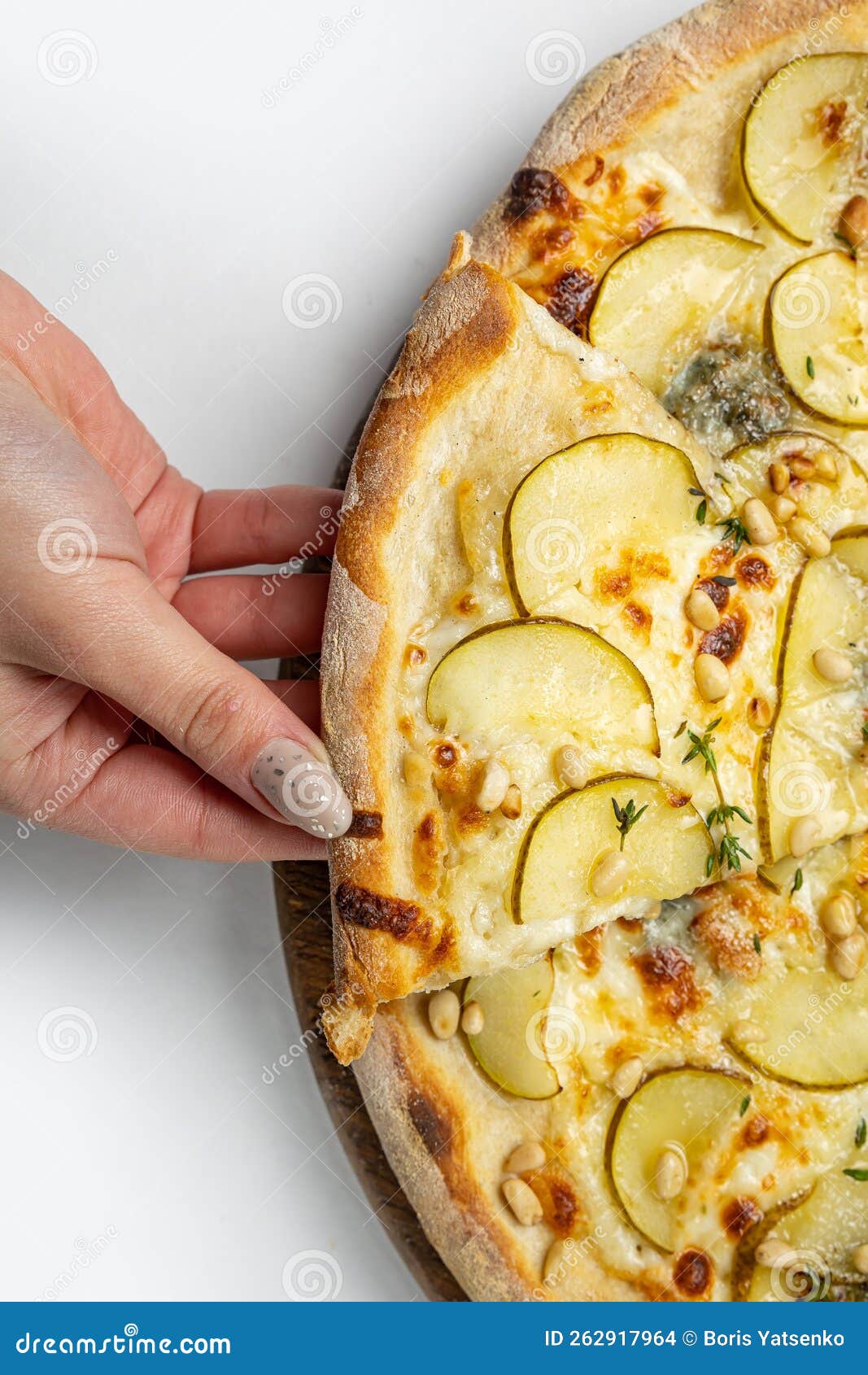 Delicious Pizza in an Italian Restaurant Stock Photo Image of