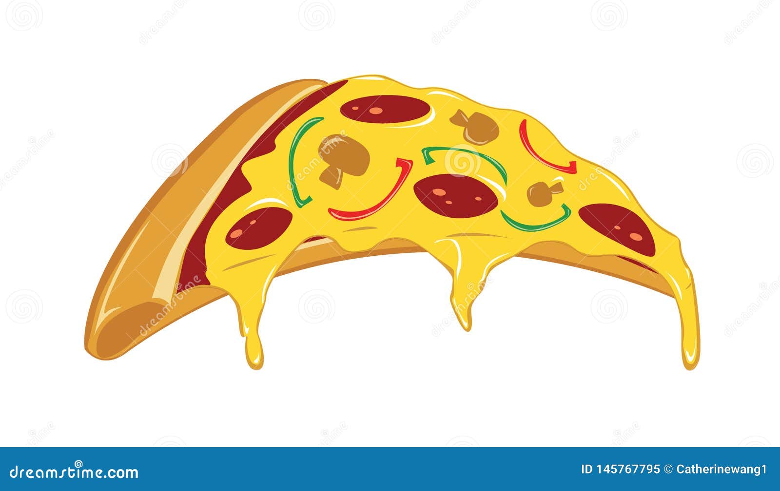 Delicious Pizza with Melted Cheese Cartoon Stock Vector - Illustration of fastfood, pizza: 145767795 Delicious Pizza with Melted Cheese Cartoon Stock Vector - Illustration of fastfood, pizza: 145767795