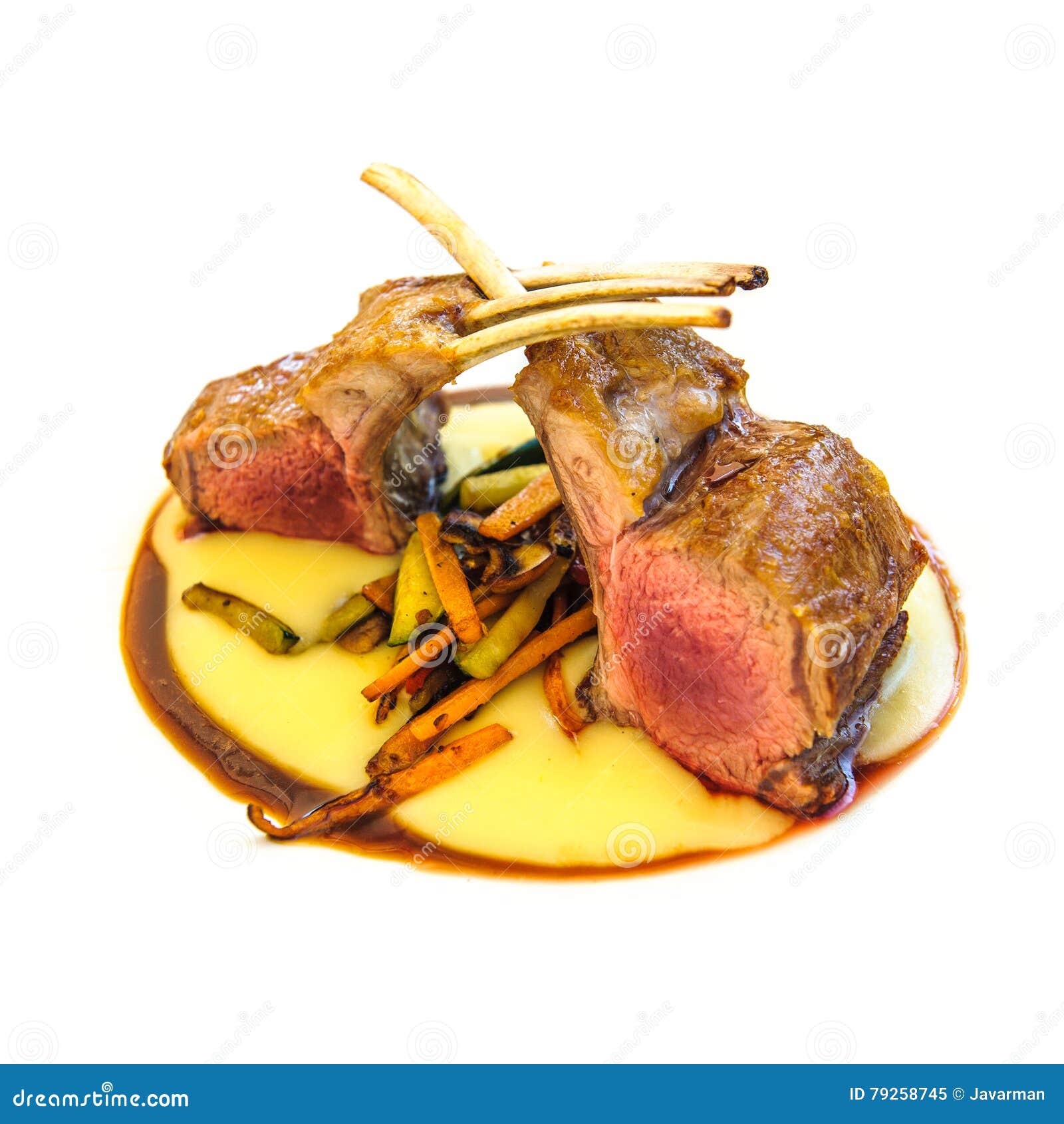 Delicious rack of lamb stock image. Image of eating, delicious 79258745