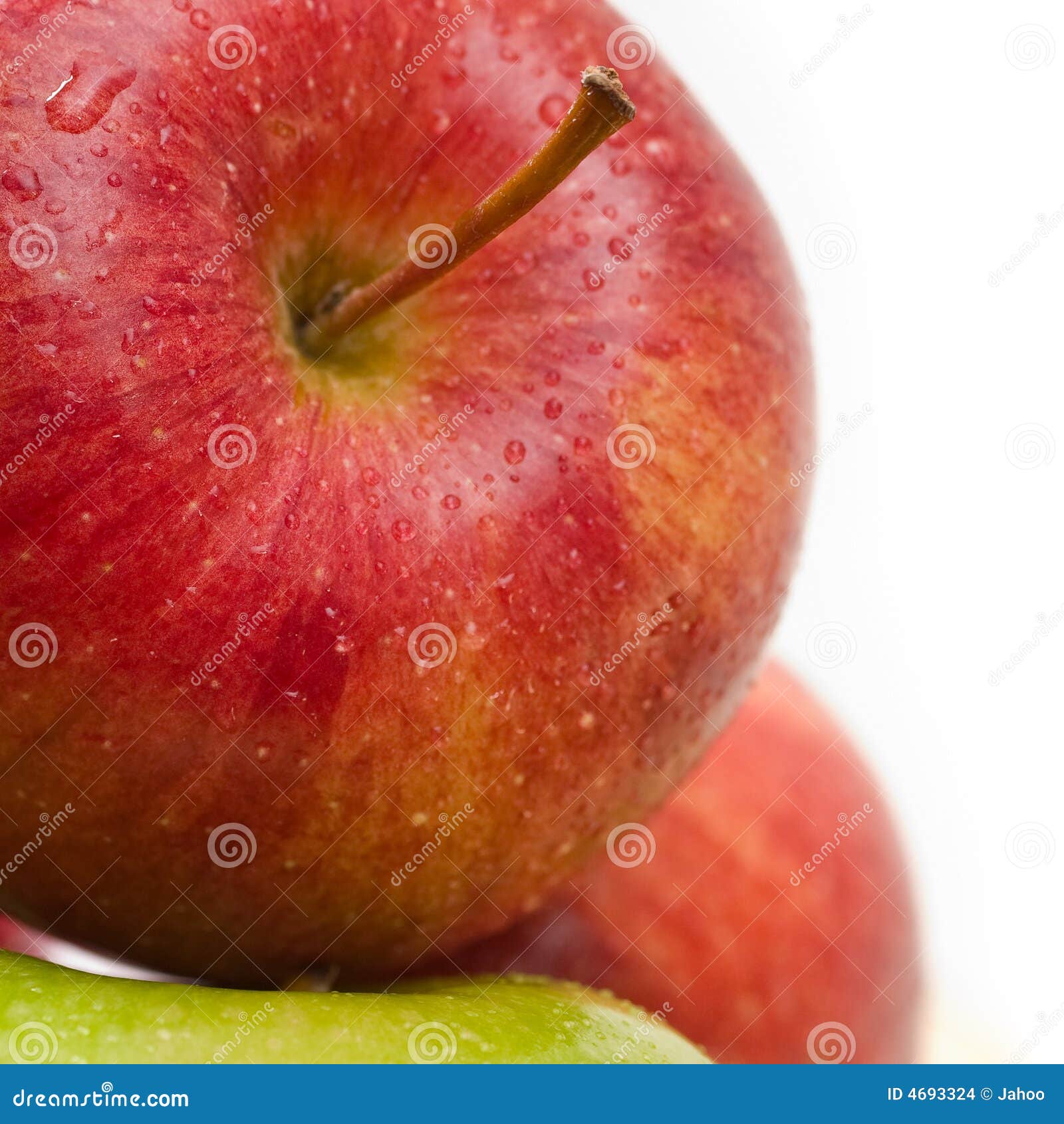 Delicious red apple stock photo. Image of jona, stacked 4693324