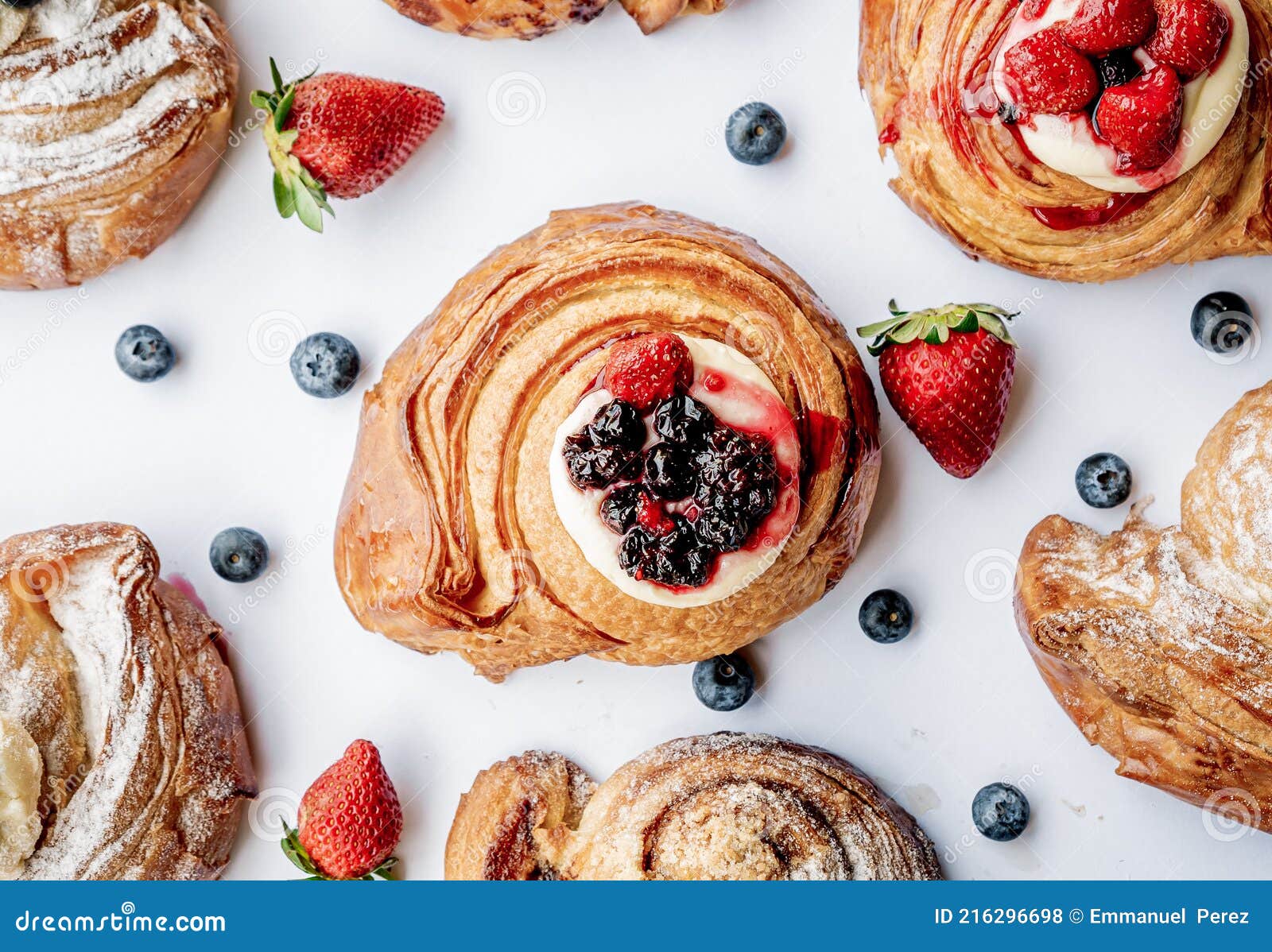 Strawberry Cheesecake Croissants