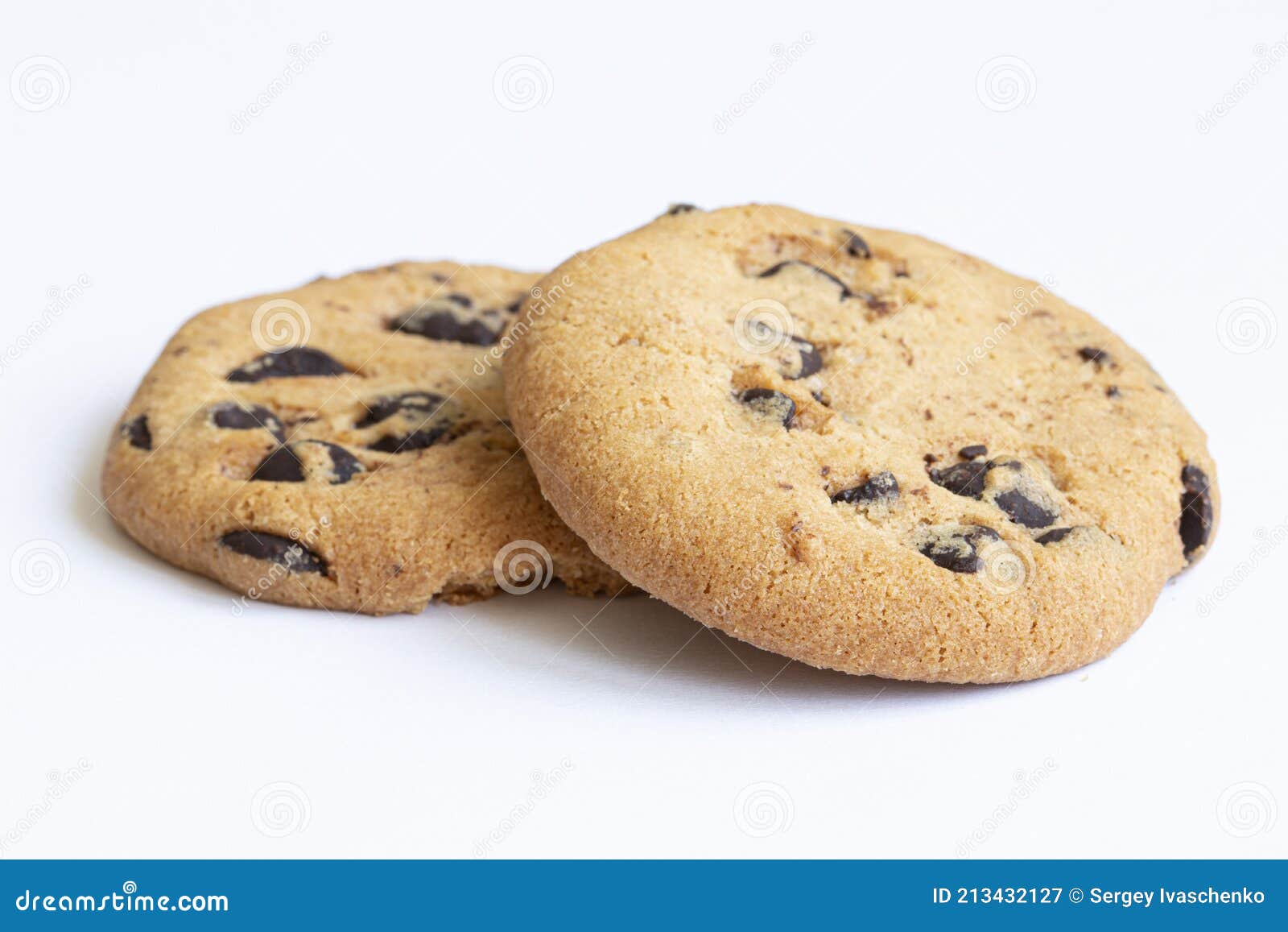 Delicious tea biscuits. stock image. Image of chocolate 213432127