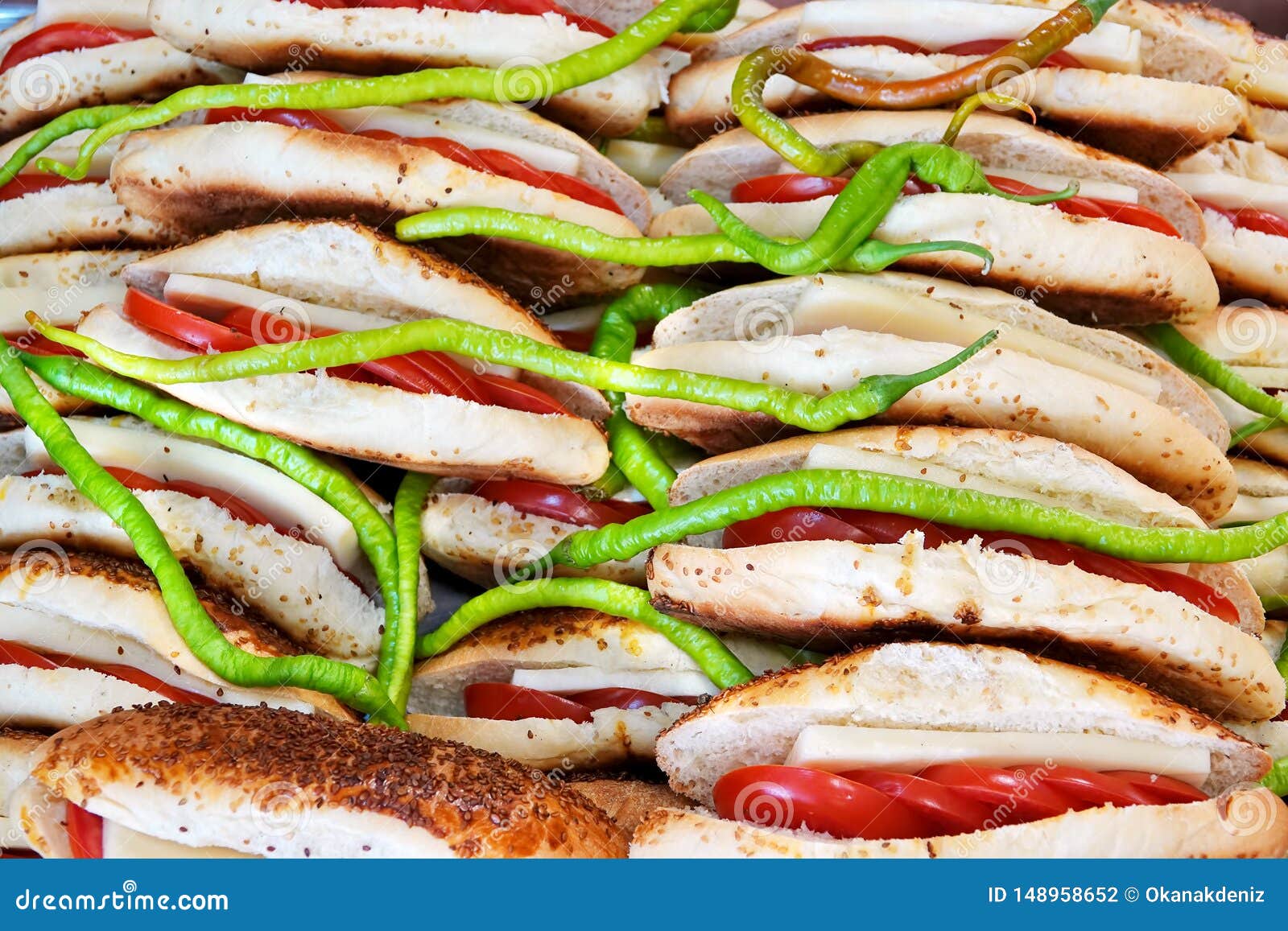 Delicious Savory Pastry Food for Breakfast Stock Photo Image of