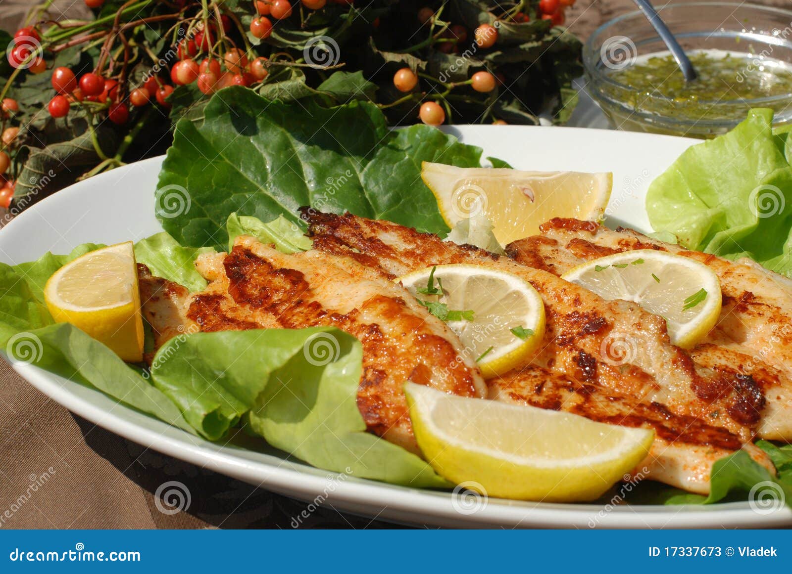Delicious Spiced Catfish Fillet Stock Image Image of healthy