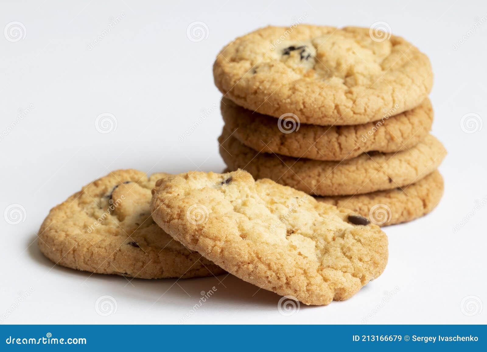 Delicious tea biscuits. stock image. Image of cookie 213166679
