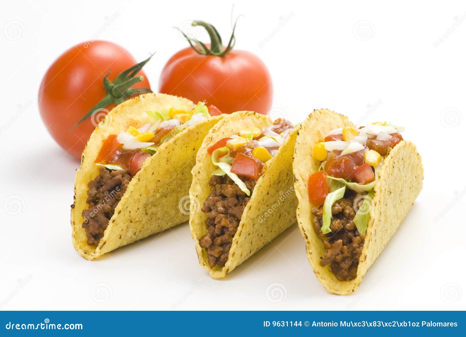 Delicious Taco, Mexican Food Stock Photo - Image of ...