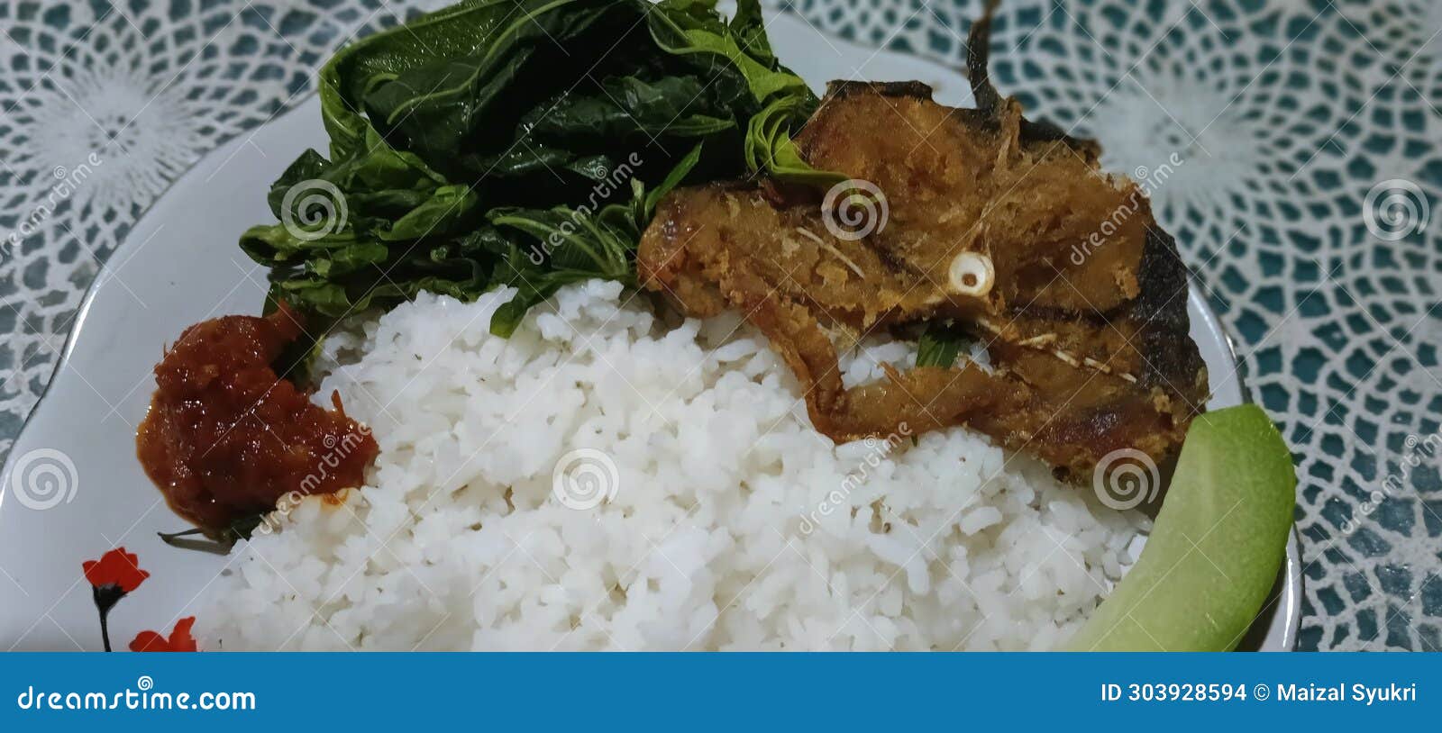Delicious Typical Indonesian Food Stock Photo - Image of gourmet, tasty