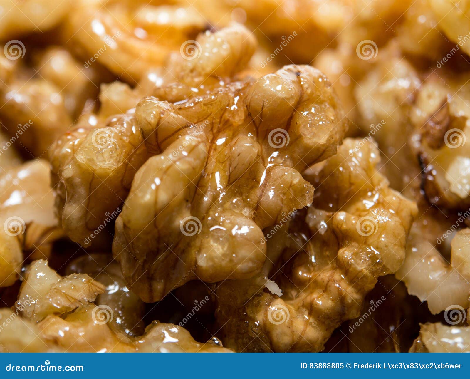 Delicious Walnuts with Honey Stock Image Image of health, snack 83888805