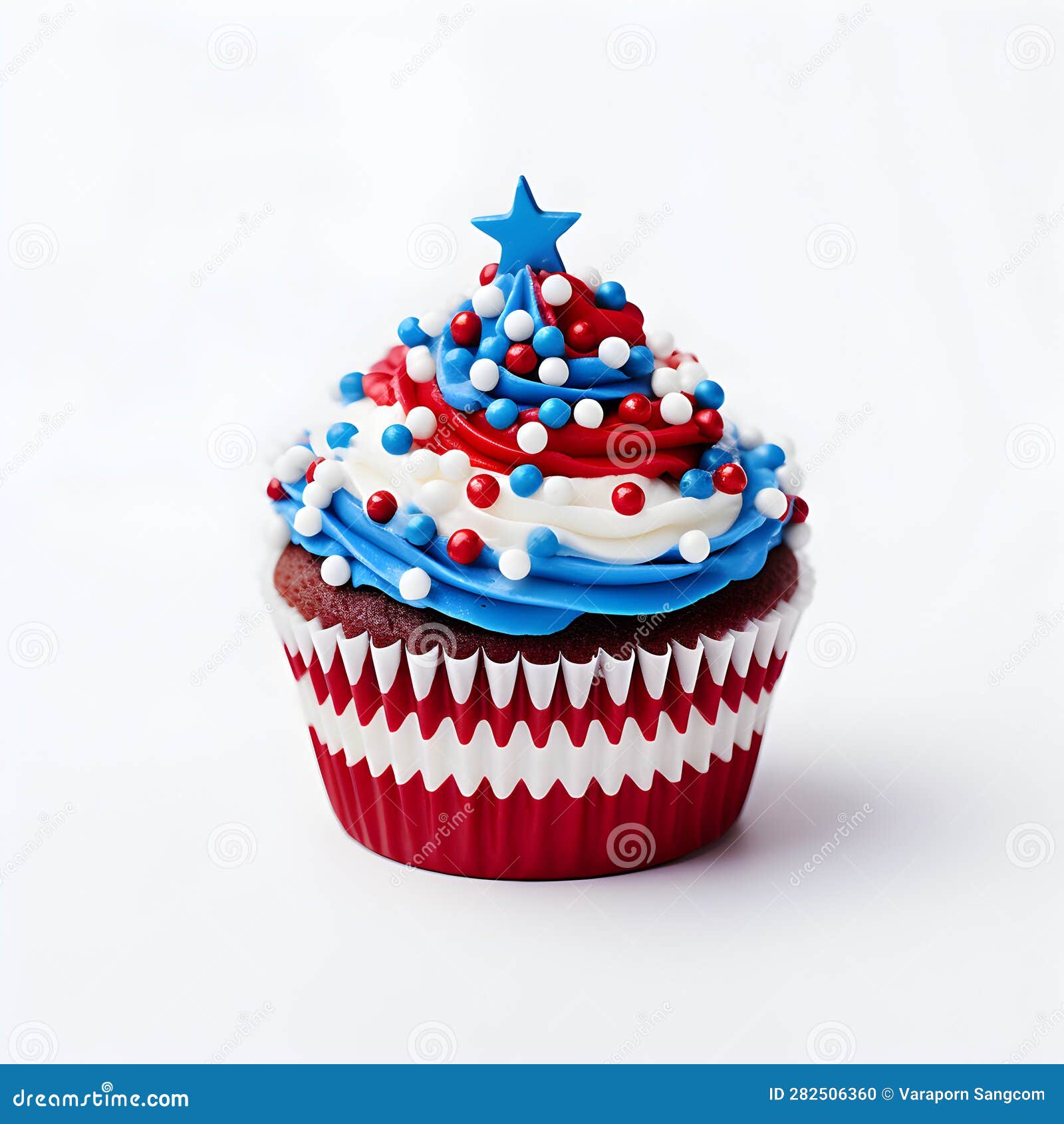 Delight In The Temptation Of USA Style Cupcakes, A Festive Treat For 