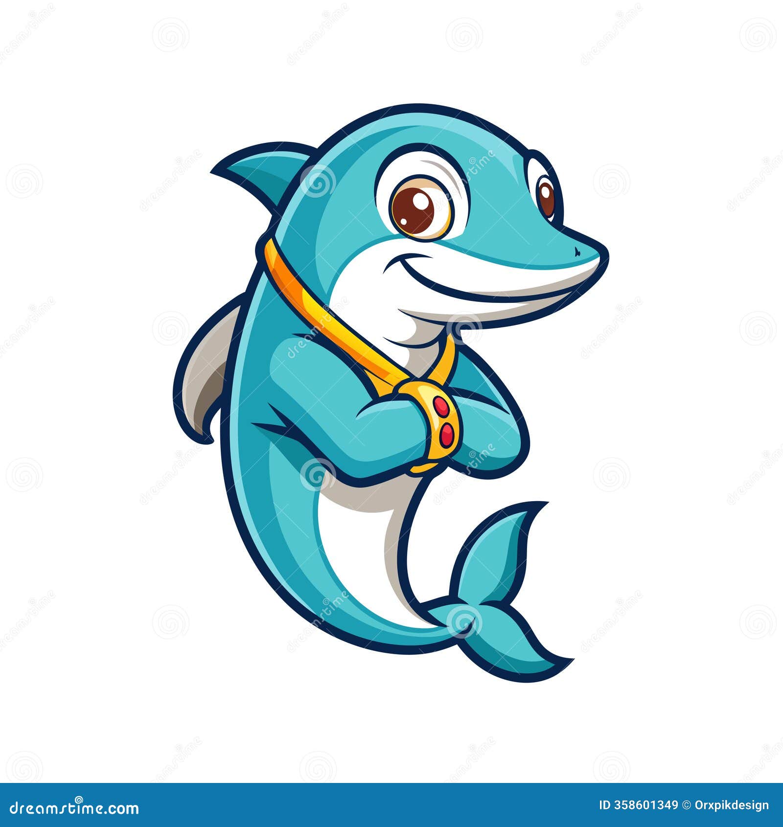 creative delirious dolphin in coloring adventure