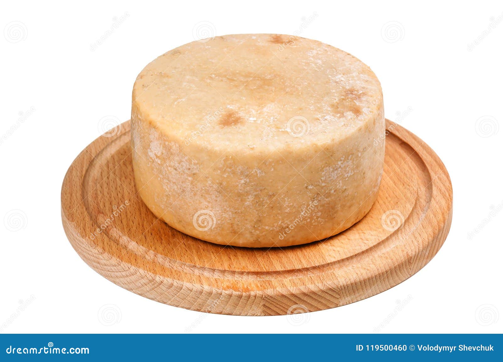 Delisious Parmesan Pecorino Cheese Head on White Stock Photo Image of