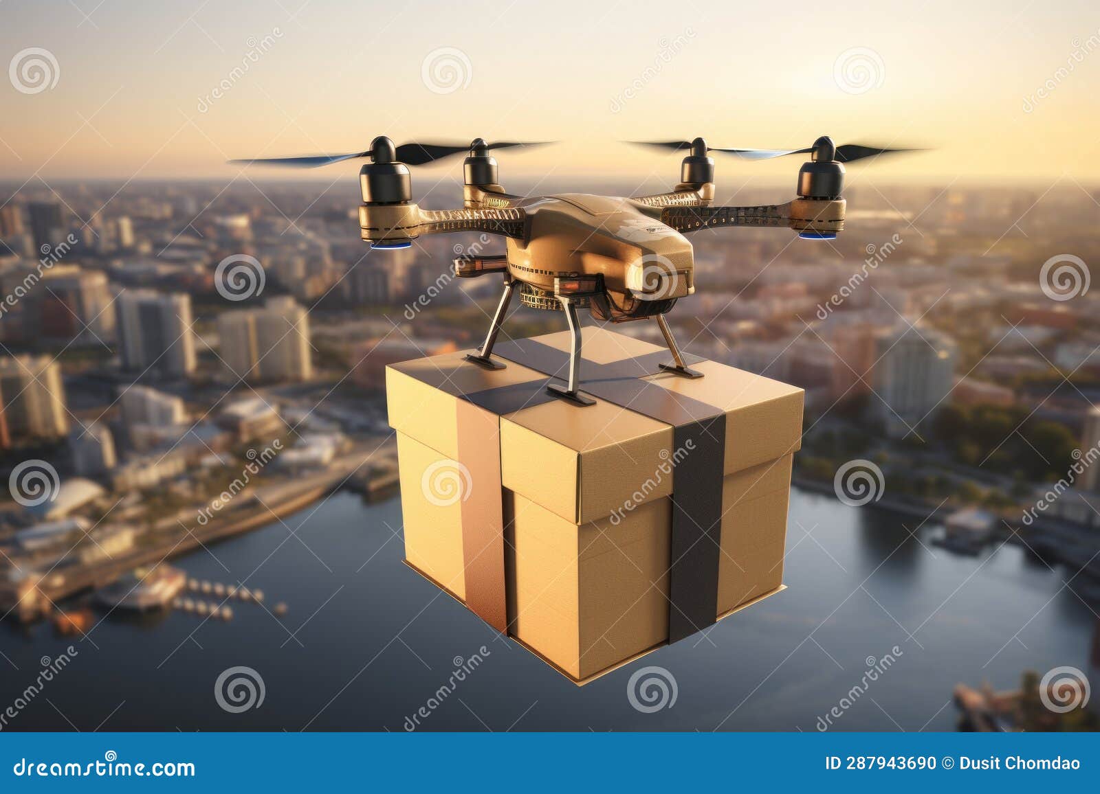 Delivery Drone, Autonomous Delivery Robot, Business Air Transportation ... Circuit Diagram