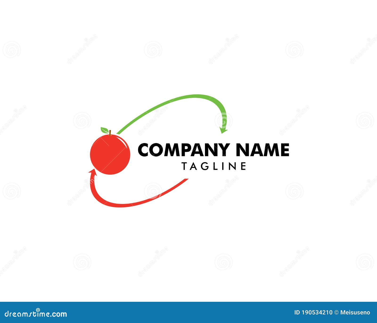 Delivery Fast Orange Fruit Logo Template Stock Vector Illustration of