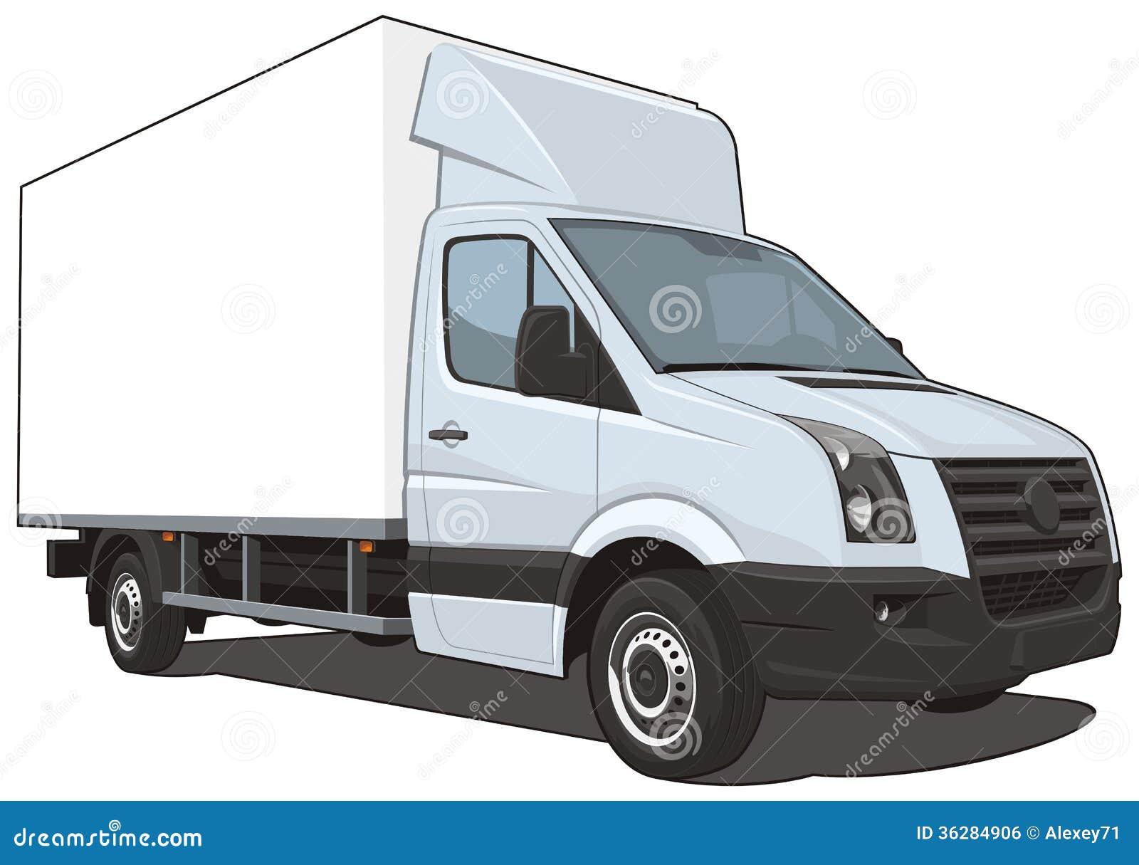 Delivery Truck Royalty Free Stock Image  Image: 36284906