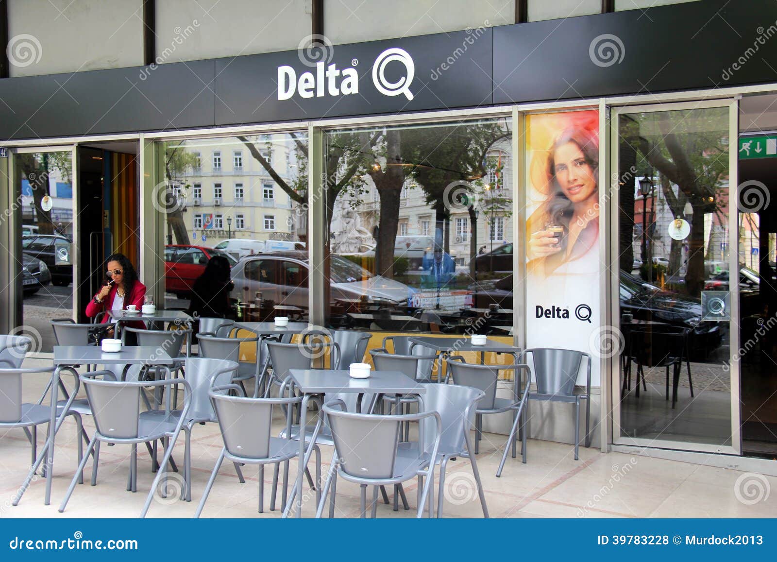 Delta coffee cafe editorial stock photo. Image of natural - 39783228