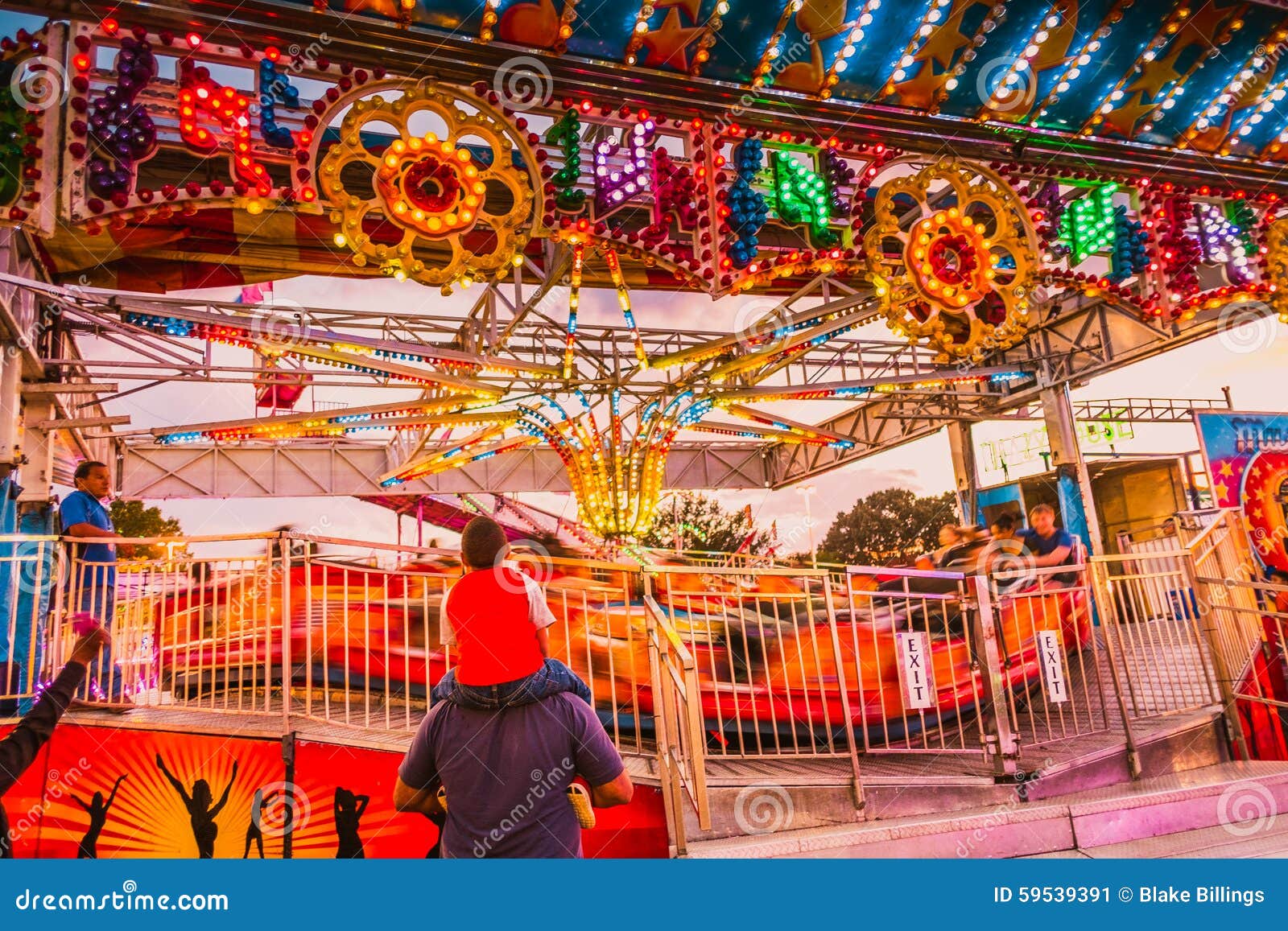 Delta Fair, Memphis, TN County Fair Midway Editorial Photo Image of