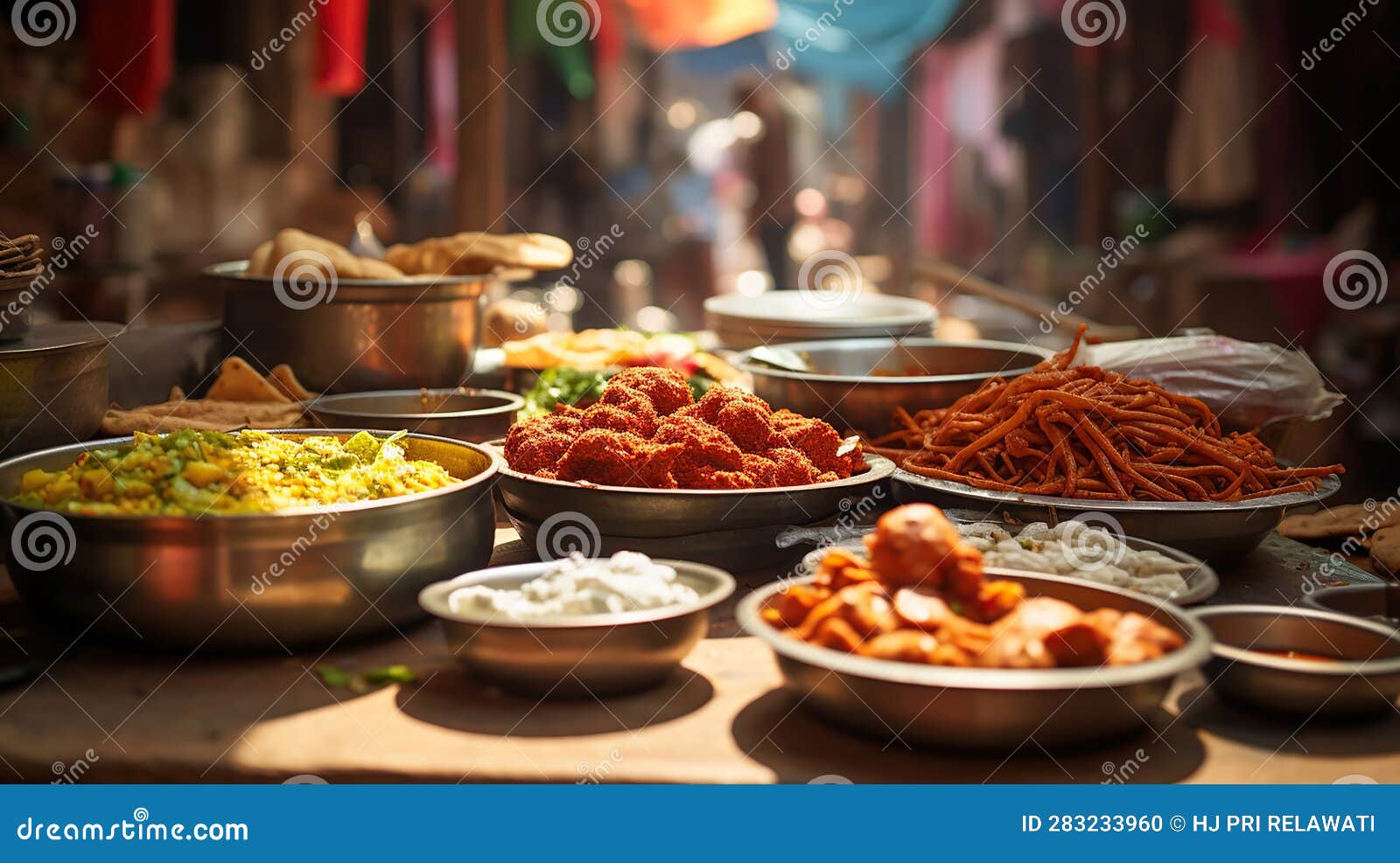 Delving into the Exquisite Flavors of Indian Street Food. Generative Ai