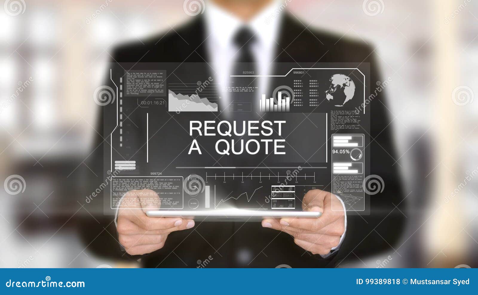 Demandez Une Citation Interface Futuriste D Hologramme Realite Virtuelle Augmentee Photo Stock Image Du Hologramme Futuriste