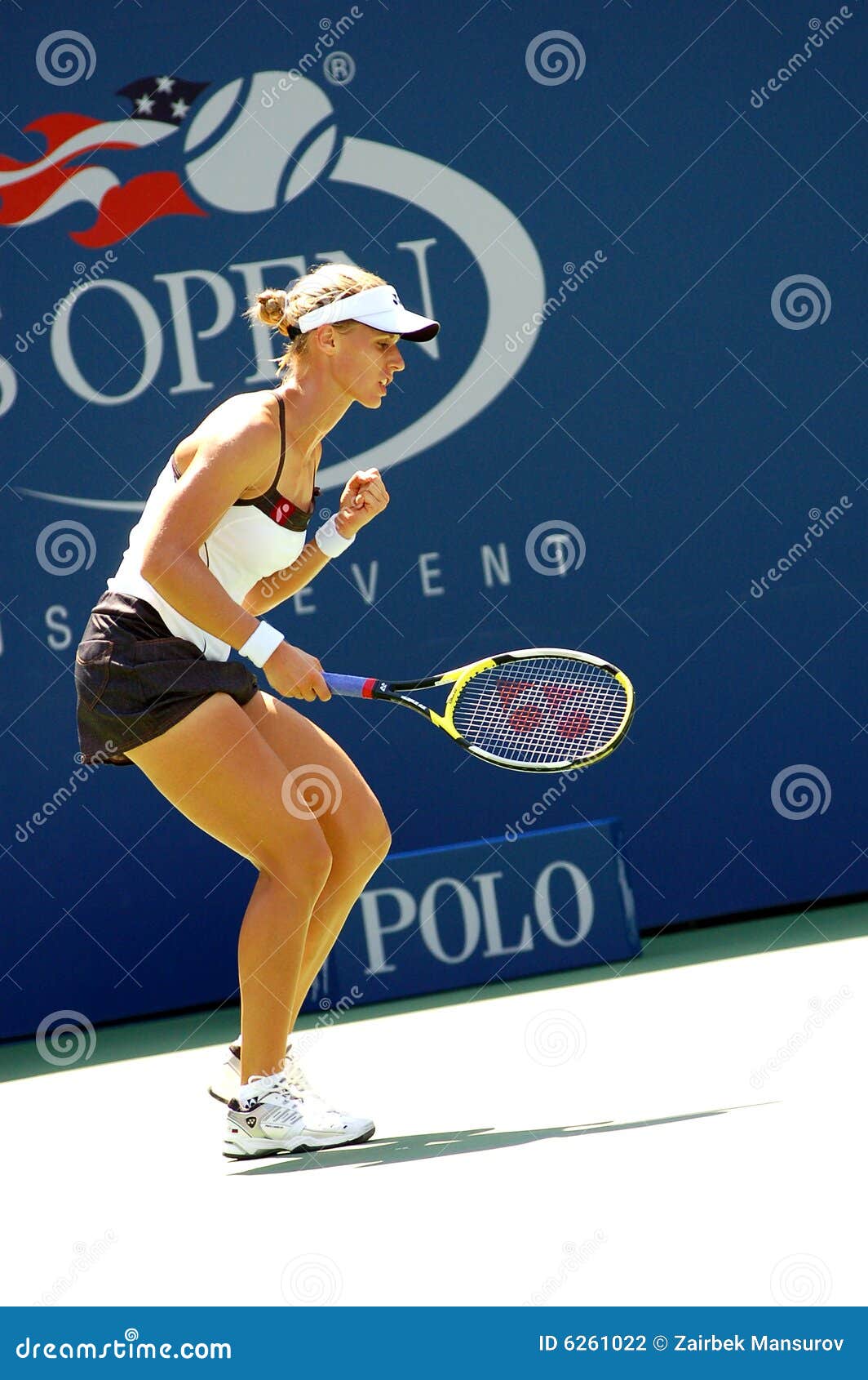 Dementieva Elena in SF of US Open 2008 (31) Editorial Photography ...