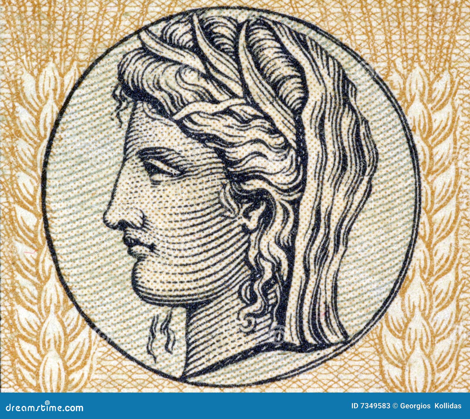 demeter, greek goddess of grain and fertility