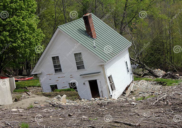 Demolished house stock image. Image of damaged, collapse 25111453