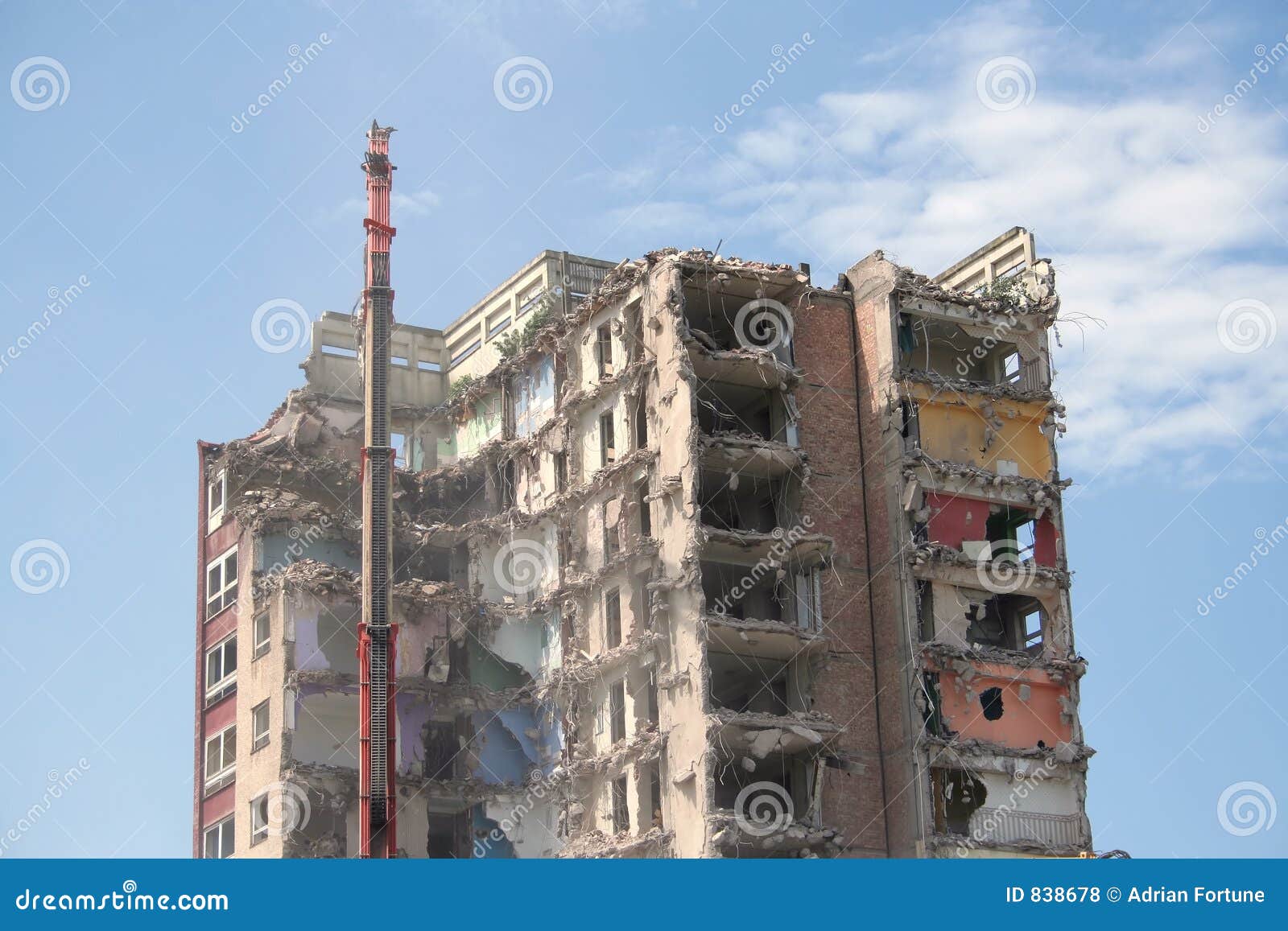 demolition of flats
