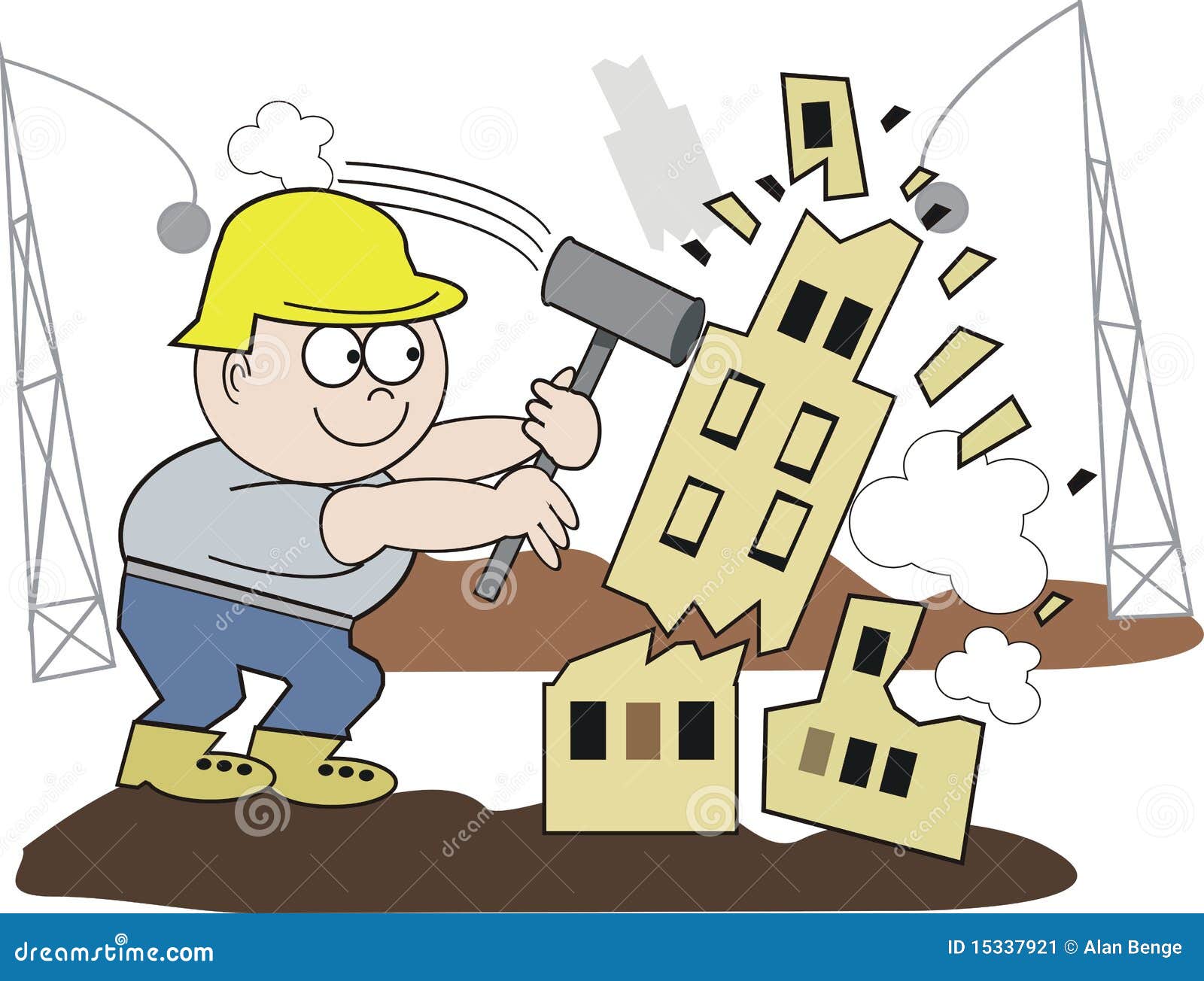 destroyed house clipart - photo #39