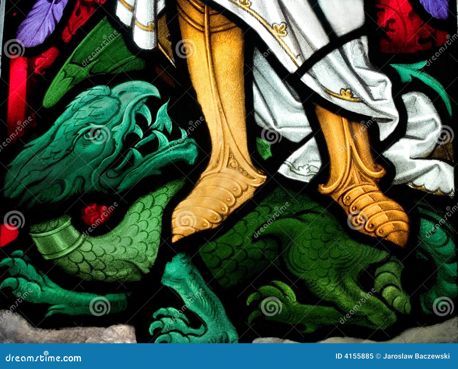medievil stained glass demon medievil stained glass demon